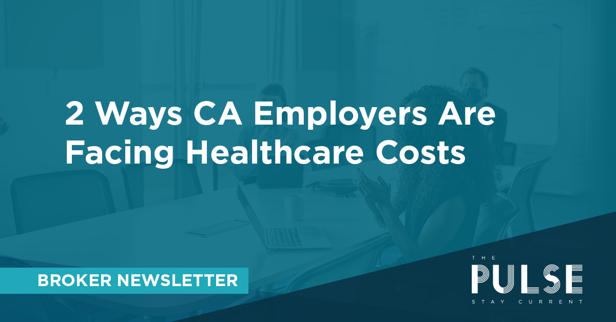 Ca employer healthcare costs